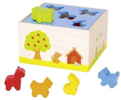 Shape Sorting Box - Farm Animals, Learning SPACE