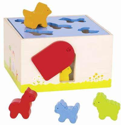 Shape Sorting Box - Farm Animals, Learning SPACE