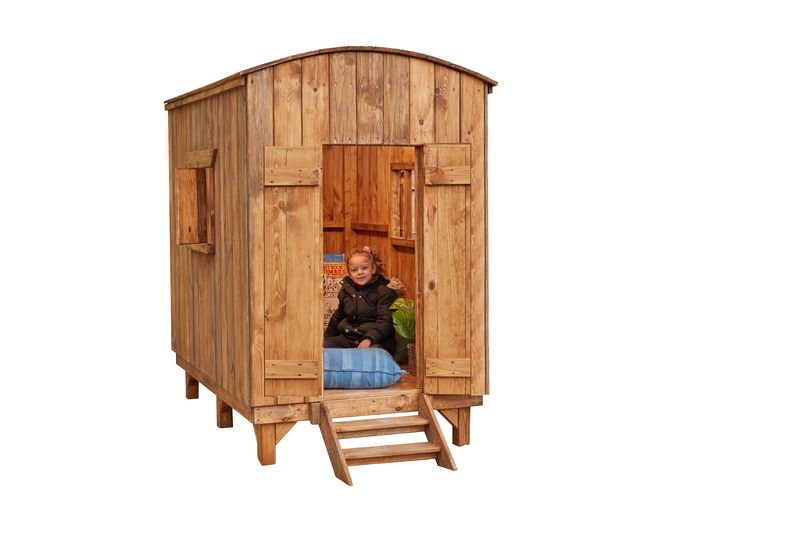 Shepherds Hut-Cosy Direct, Outdoor Dens, Outdoor Furniture, Play Dens, Play Houses, Playhouses, Sensory Dens-Learning SPACE