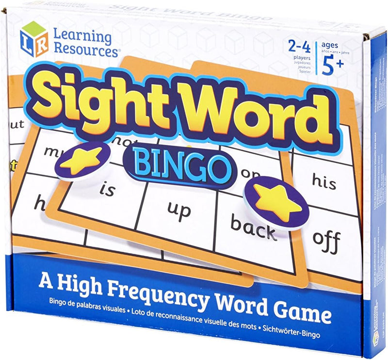 Sight Word Bingo, Learning SPACE