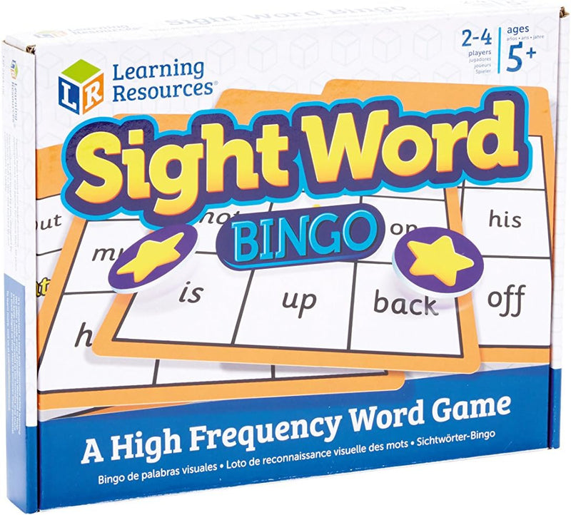 Sight Word Bingo, Learning SPACE