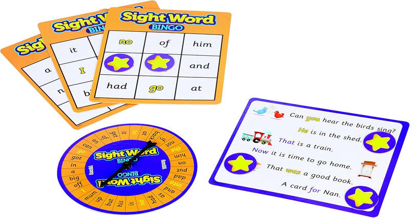 Sight Word Bingo, Learning SPACE