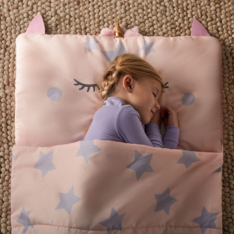 Silentnight All-in-one Sleepover Bag - Unicorn, Learning SPACE