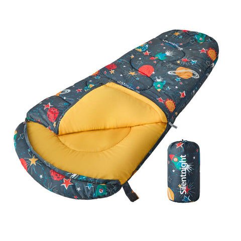 Silentnight Kids Sleeping Bag - Space, Learning SPACE