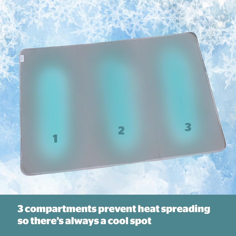 Silentnight Restore Cooling Gel Mattress Pad, Bedding Learning SPACE