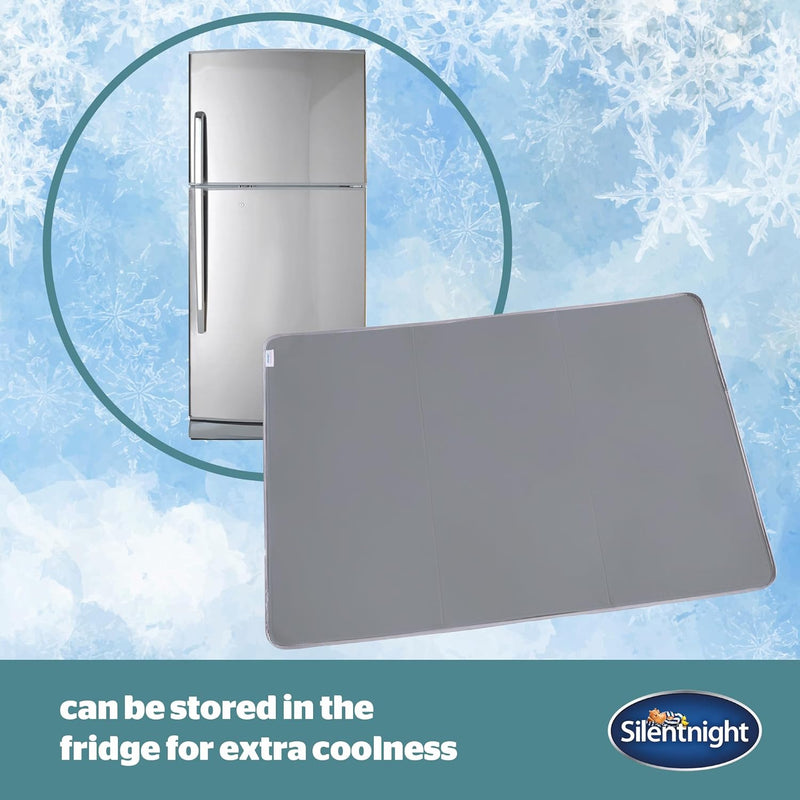 Silentnight Restore Cooling Gel Mattress Pad, Bedding Learning SPACE