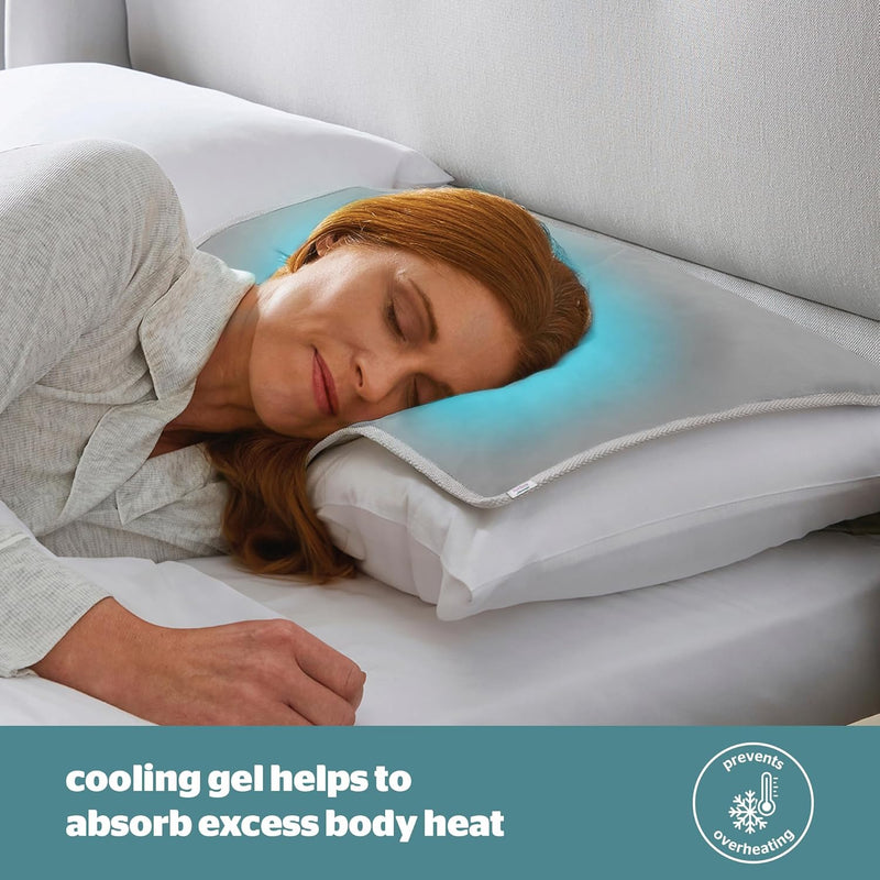 Silentnight Restore Cooling Gel Pillow Pad, Bedding Learning SPACE