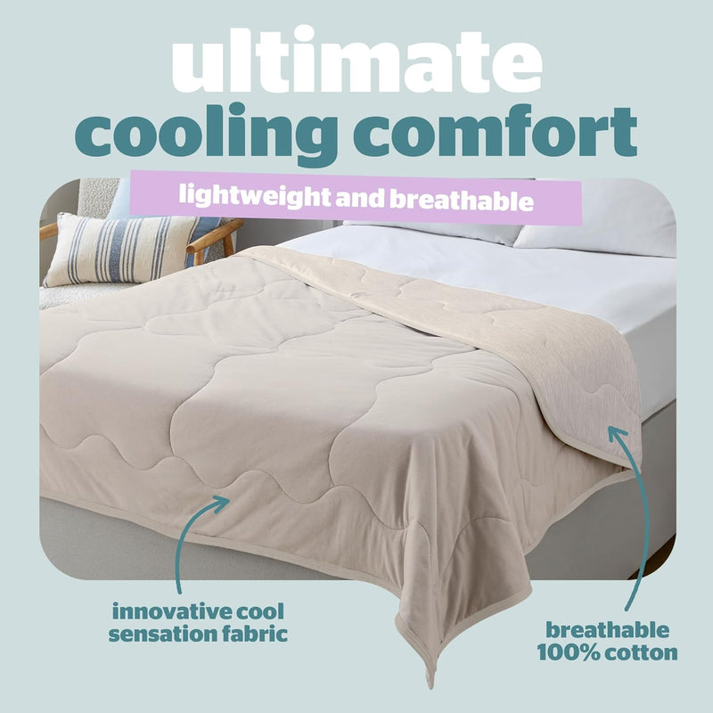 Silentnight Restore Cooling Lightweight Blanket, Blanket Learning SPACE