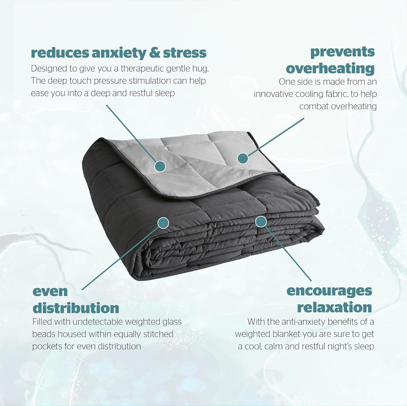 Silentnight Restore Cooling Weighted Blanket, Blanket Learning SPACE