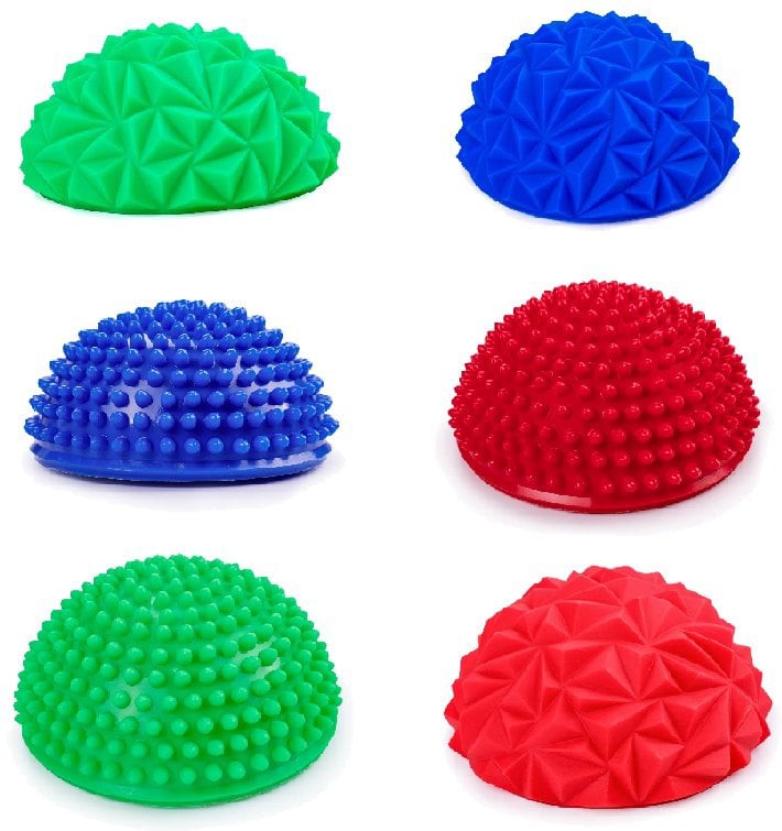 Silicon Textured Stepping Stones 6pk, Learning SPACE
