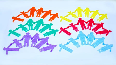 Silishapes Linking People-Additional Need,AllSensory,Calming & Anxiety,Early Science,Early Years Maths,Fine Motor Skills,Helps With,Light Box Accessories,Maths,Memory Pattern & Sequencing,Primary Maths,Sensory Seeking,Shape & Space & Measure,Stacking Toys & Sorting Toys,Stock,TickiT,Visual Sensory Toys-Learning SPACE