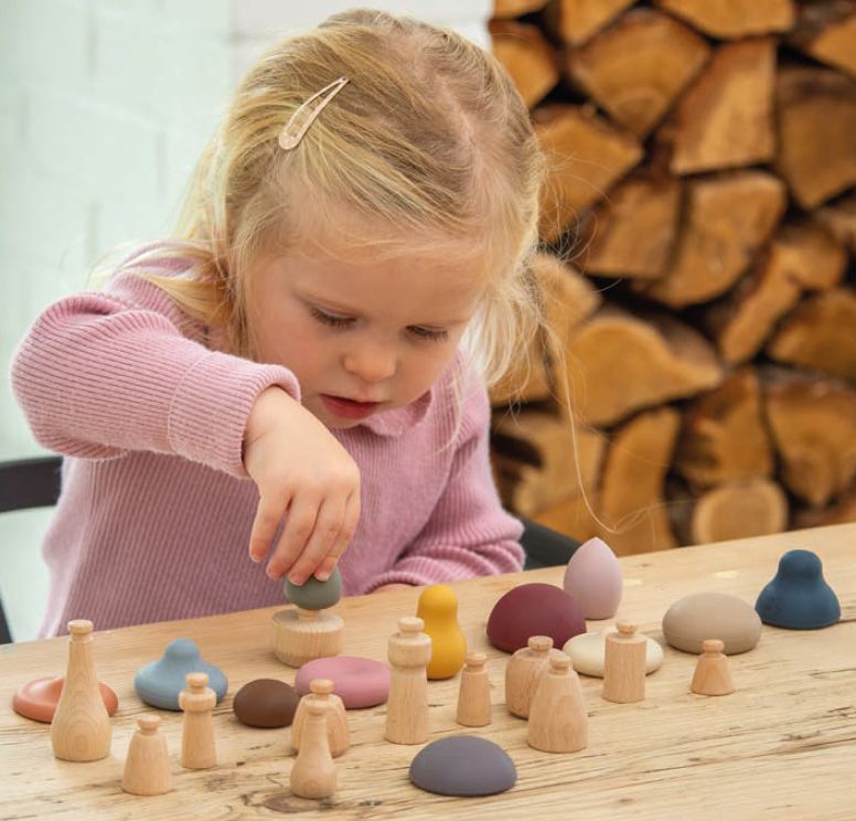 Silisoft Woodland Mushroom Set (Earth) 12 Pack, Learning SPACE