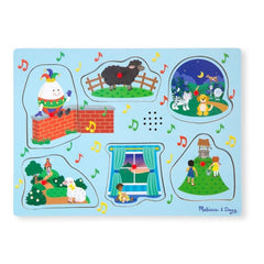 Sing-Along Nursery Rhymes Sound Puzzle 2-AllSensory, Baby Musical Toys, Baby Sensory Toys, Music, Sound, Sound. Peg & Inset Puzzles-Learning SPACE