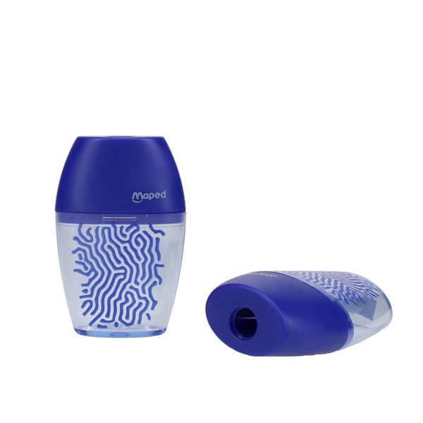 Single Hole Sharpener with Shaving Collector 25 Pcs-Stationery-Learning SPACE