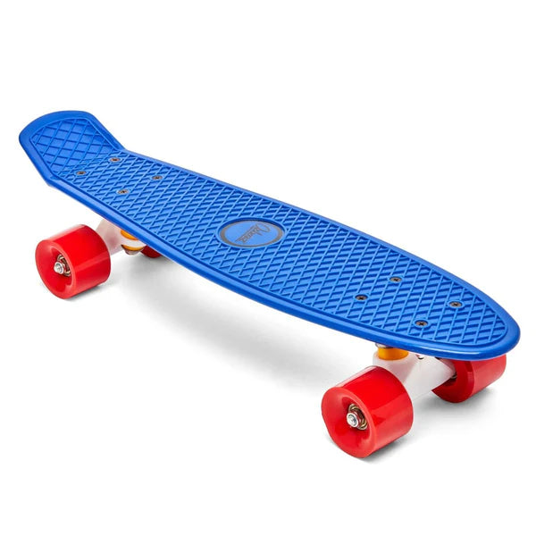 Skateboard Ozbozz 22-inch Fishboard - Fun, Flashy, and Ready to Roll!, Learning SPACE