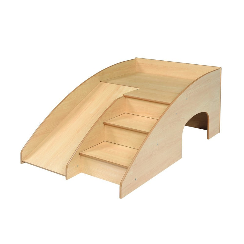 Slide N Hide - Childrens Wooden Climbing Frame, Learning SPACE