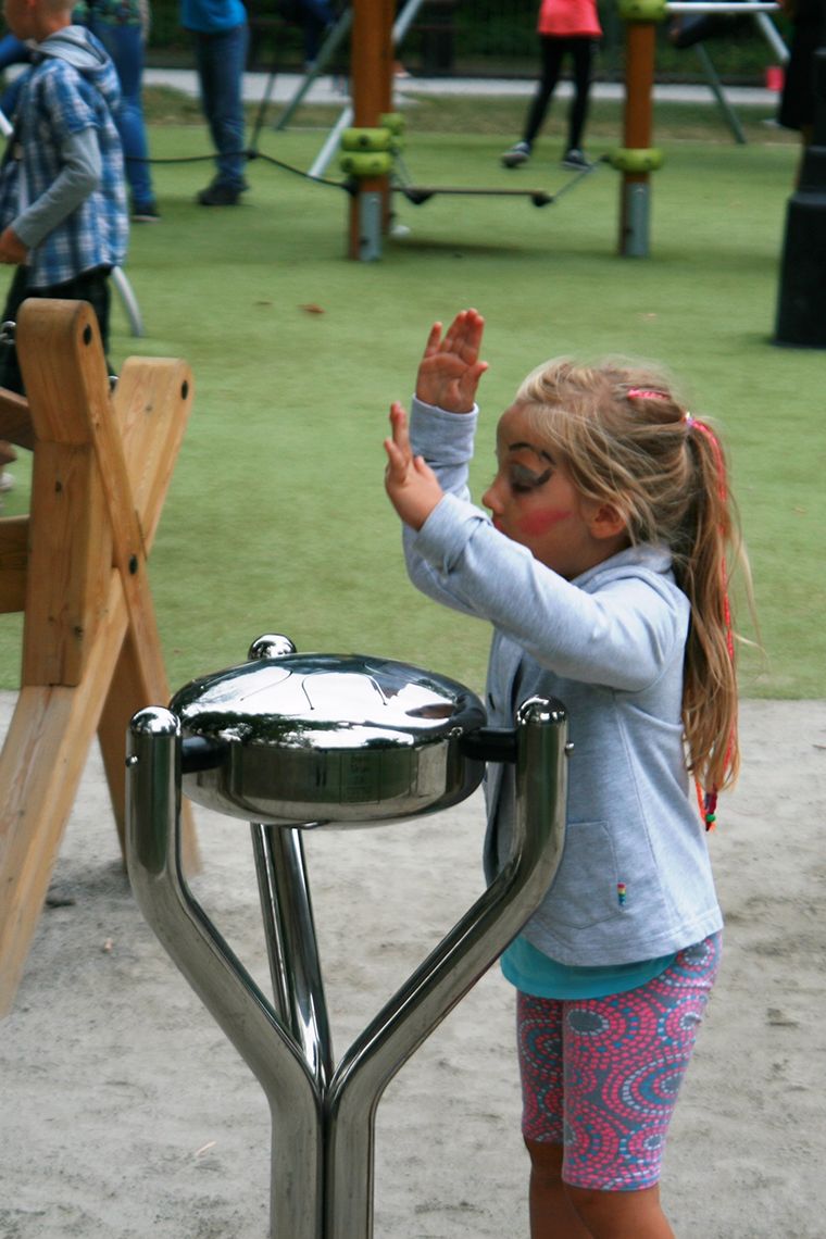 Small Babel Drums - Sensory Garden Musical Instrument, Learning SPACE