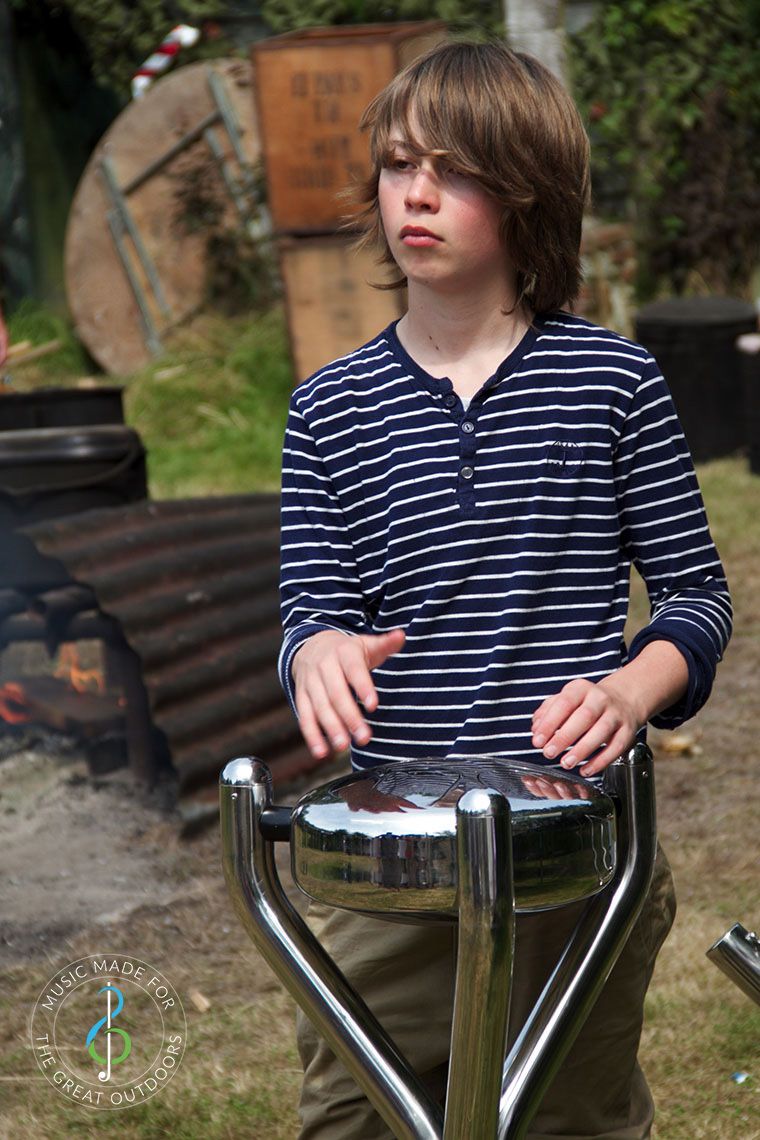 Small Babel Drums - Sensory Garden Musical Instrument, Learning SPACE