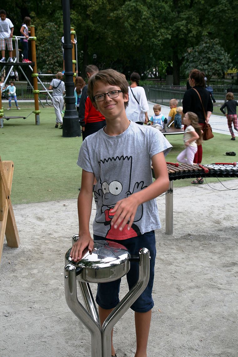 Small Babel Drums - Sensory Garden Musical Instrument, Learning SPACE