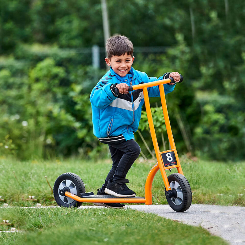 Small Circleline Scooter - Fun & Safe Ride for Kids Aged 3-5, Learning SPACE