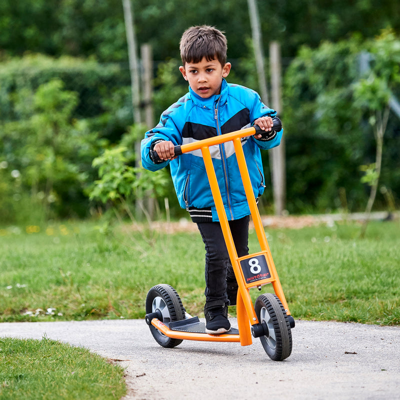 Small Circleline Scooter - Fun & Safe Ride for Kids Aged 3-5, Learning SPACE