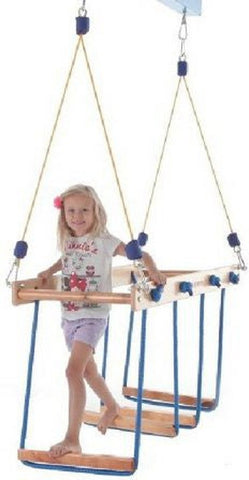 Small Footbridge for Therapeutic Sensory Balance Exercises-Additional Need,Gross Motor and Balance Skills,Helps With,Indoor Swings,Movement Breaks,Playlearn,Proprioceptive,Stock,Vestibular-Learning SPACE