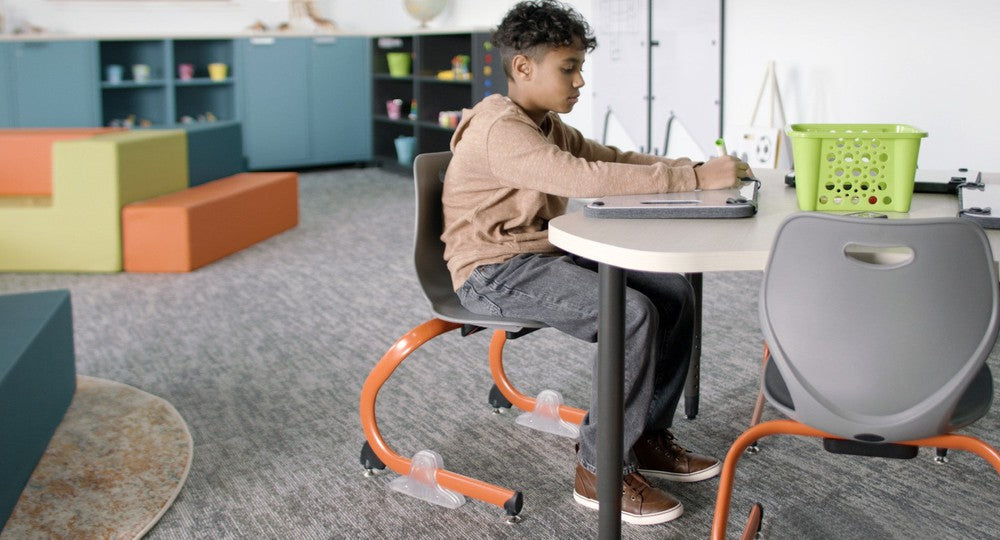 Small Intellect Wave Rocker Chair for Ages 5-7 - Classroom Seating