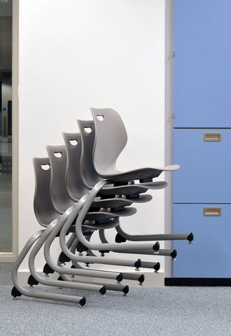 Small Intellect Wave Rocker Chair - Chrome Surfs Up PRE ORDER -MARCH-Classroom Chairs,Intellect,KI Europe,Movement Chairs & Accessories,Seating,Vestibular,Wellbeing Furniture-Learning SPACE