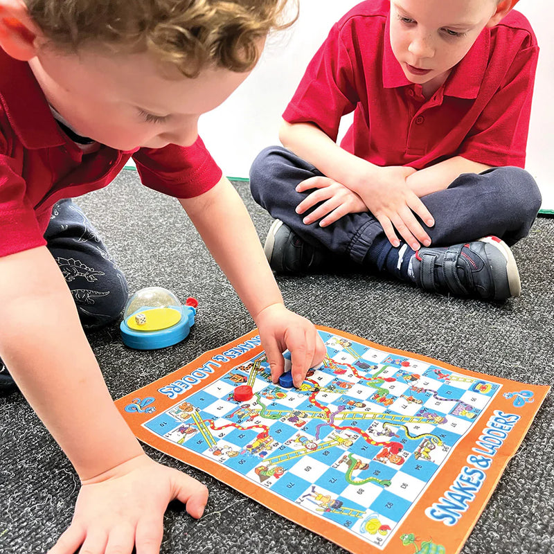 Snakes & Ladders Dice Game, Learning SPACE