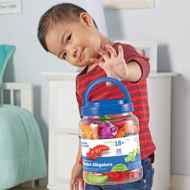 Snap-n-Learn™ Alphabet Alligators, Learning SPACE
