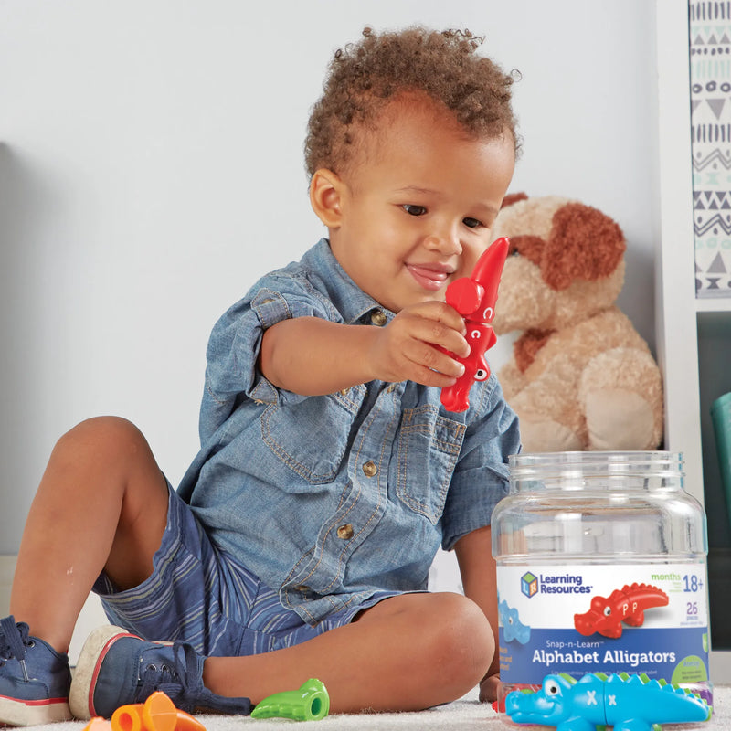Snap-n-Learn™ Alphabet Alligators, Learning SPACE
