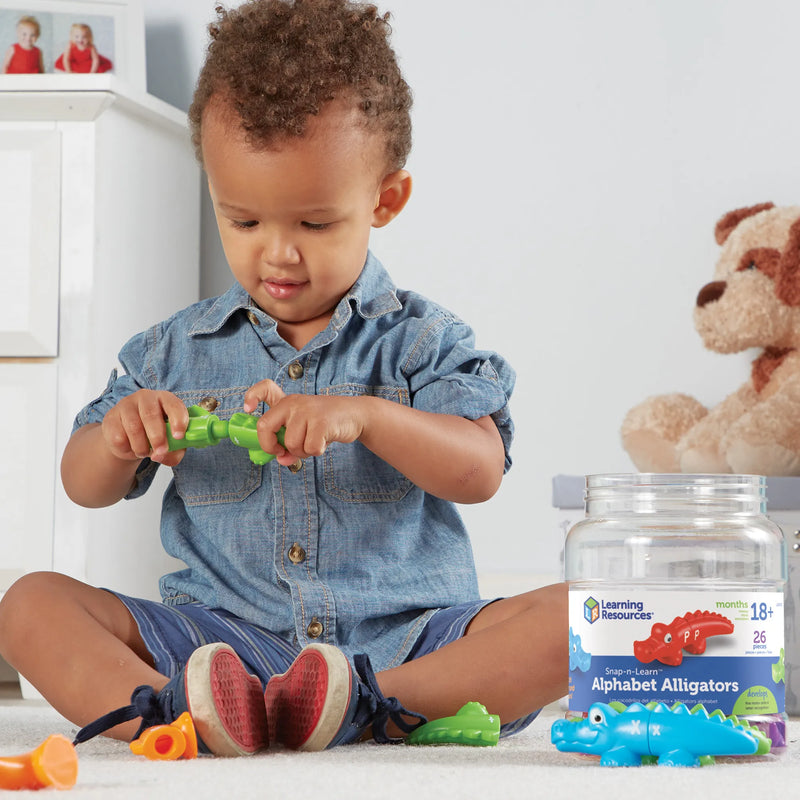Snap-n-Learn™ Alphabet Alligators, Learning SPACE
