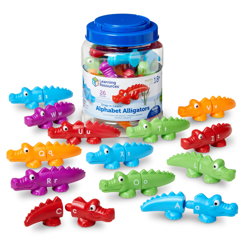 Snap-n-Learn™ Alphabet Alligators, Learning SPACE