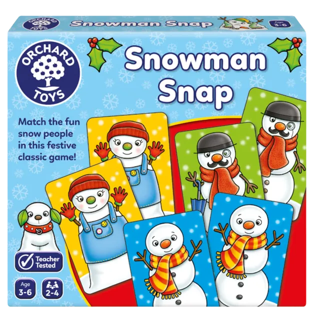 Snowman Snap Matching Game, Learning SPACE