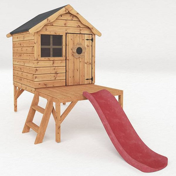 Snug Playhouse - Optional Tower With Slide or Activity Set, Tower & Slide No Install Learning SPACE