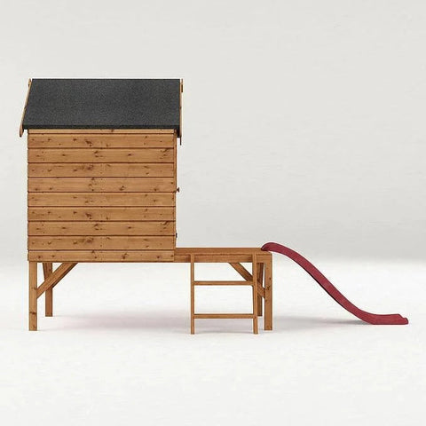 Snug Playhouse - Optional Tower With Slide or Activity Set-Dropship,Forest School & Outdoor Garden Equipment,Mercia Garden Products,Outdoor Playhouse,Play Houses,Playground Equipment,Playhouses-Learning SPACE