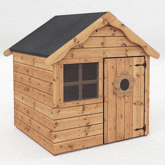Snug Playhouse - Optional Tower With Slide or Activity Set, Playhouse Only No Install Learning SPACE