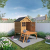 Snug Playhouse - Optional Tower With Slide or Activity Set-Dropship,Forest School & Outdoor Garden Equipment,Mercia Garden Products,Outdoor Playhouse,Play Houses,Playground Equipment,Playhouses-Tower-Mainland UK Install-SI-002-001-0043-SI-INSTALL090-Learning SPACE