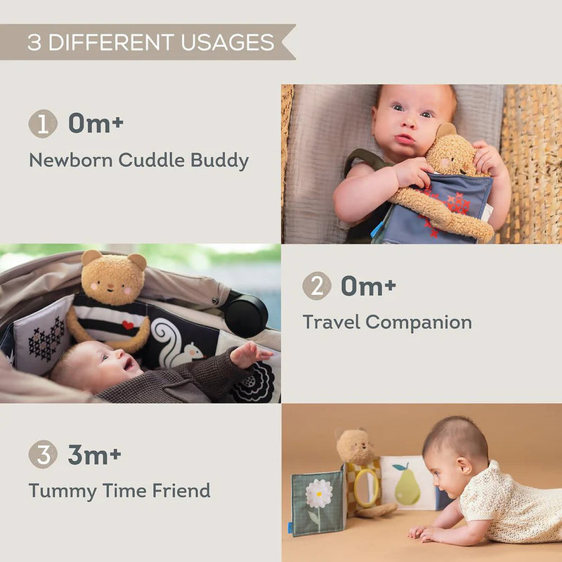 Snuggle Bear Book, Stuffed Toys Learning SPACE