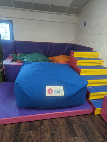 Snuggle Pit - Memory Foam Mattress - Deep Pressure and Relaxation-AllSensory,Calming & Anxiety,Chill Out Area,Exclusive,Helps With,Matrix Group,Nurture Room,Sensory Processing Disorder,Sensory Seeking,Soft Play Sets,Teen Sensory Weighted & Deep Pressure-Learning SPACE
