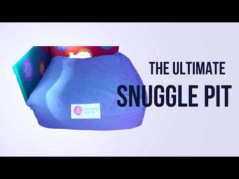 Snuggle Pit - Memory Foam Mattress - Deep Pressure and Relaxation, Learning SPACE
