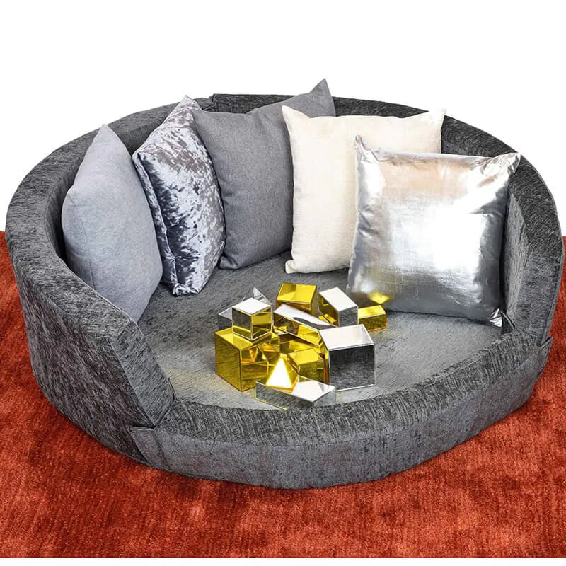 Snuggly Den, Grey Chenille Learning SPACE