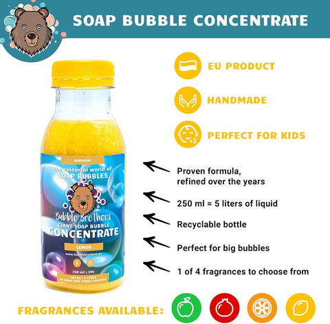 Soap Bubble Concentrate + Soap Bubble Hoop, Learning SPACE