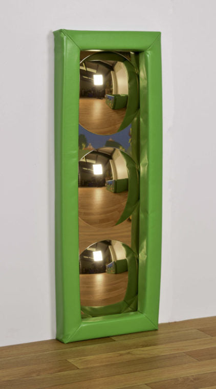 Soft Frame Mirror with 3 Dome Bubbles, Learning SPACE