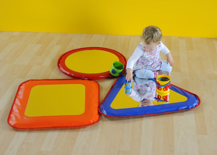 Soft Mirror Shapes (3 Pack), Learning SPACE