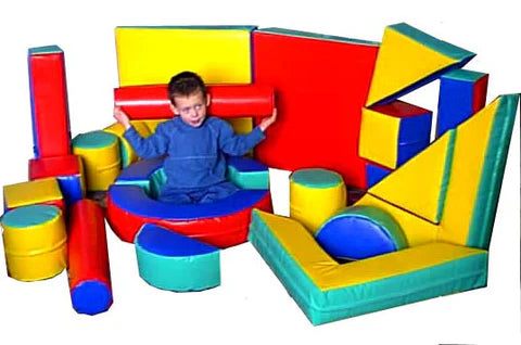 Soft Play 22 Shape Box – Build, Stack & Explore-Soft Play Sets-Learning SPACE