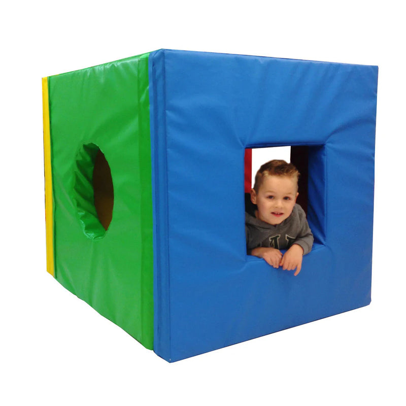 Soft Play Magic Box - Modular Cubby and Play Mat, Learning SPACE