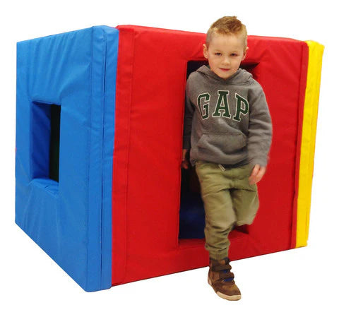 Soft Play Magic Box - Modular Cubby and Play Mat, Learning SPACE