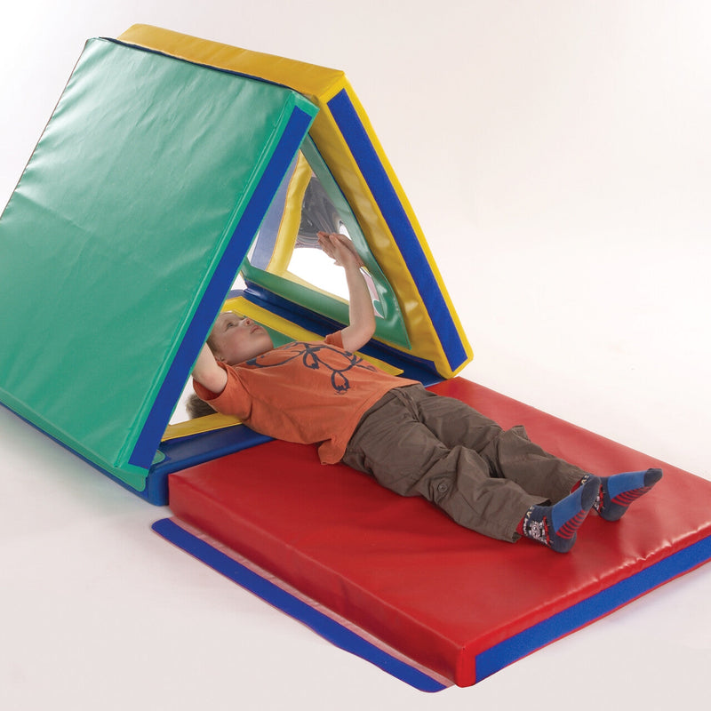 Soft Play Mirror Den (5 Panels - 3 with Mirrors), Learning SPACE