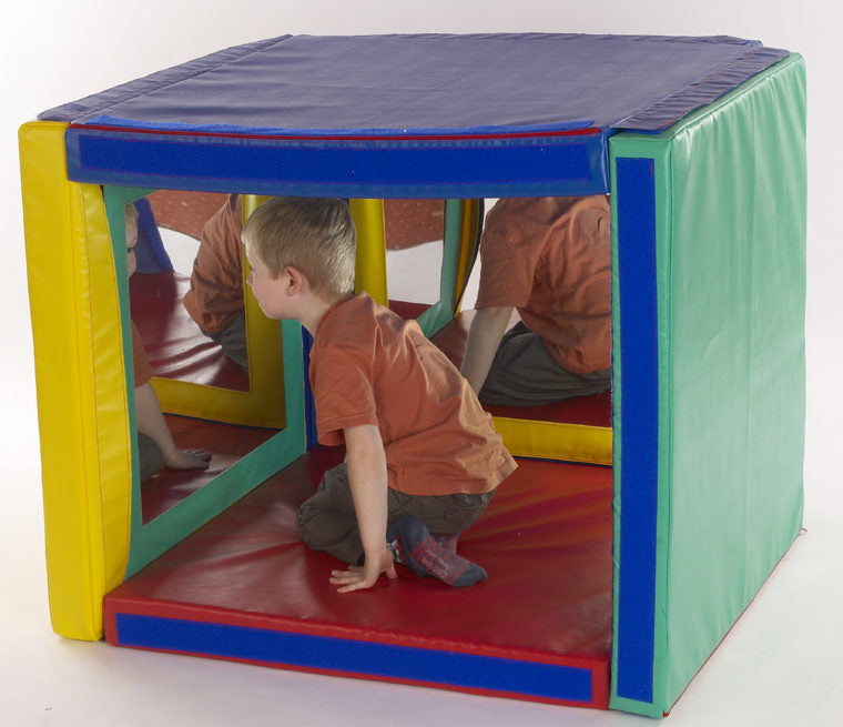 Soft Play Mirror Den (5 Panels - 3 with Mirrors), Learning SPACE